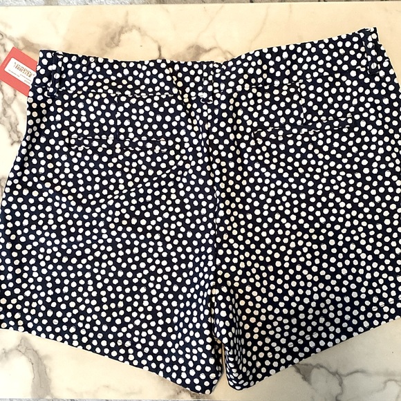 SPANX Sunshine Shorts 4” Painted Dot Navy - Picture 1 of 8
